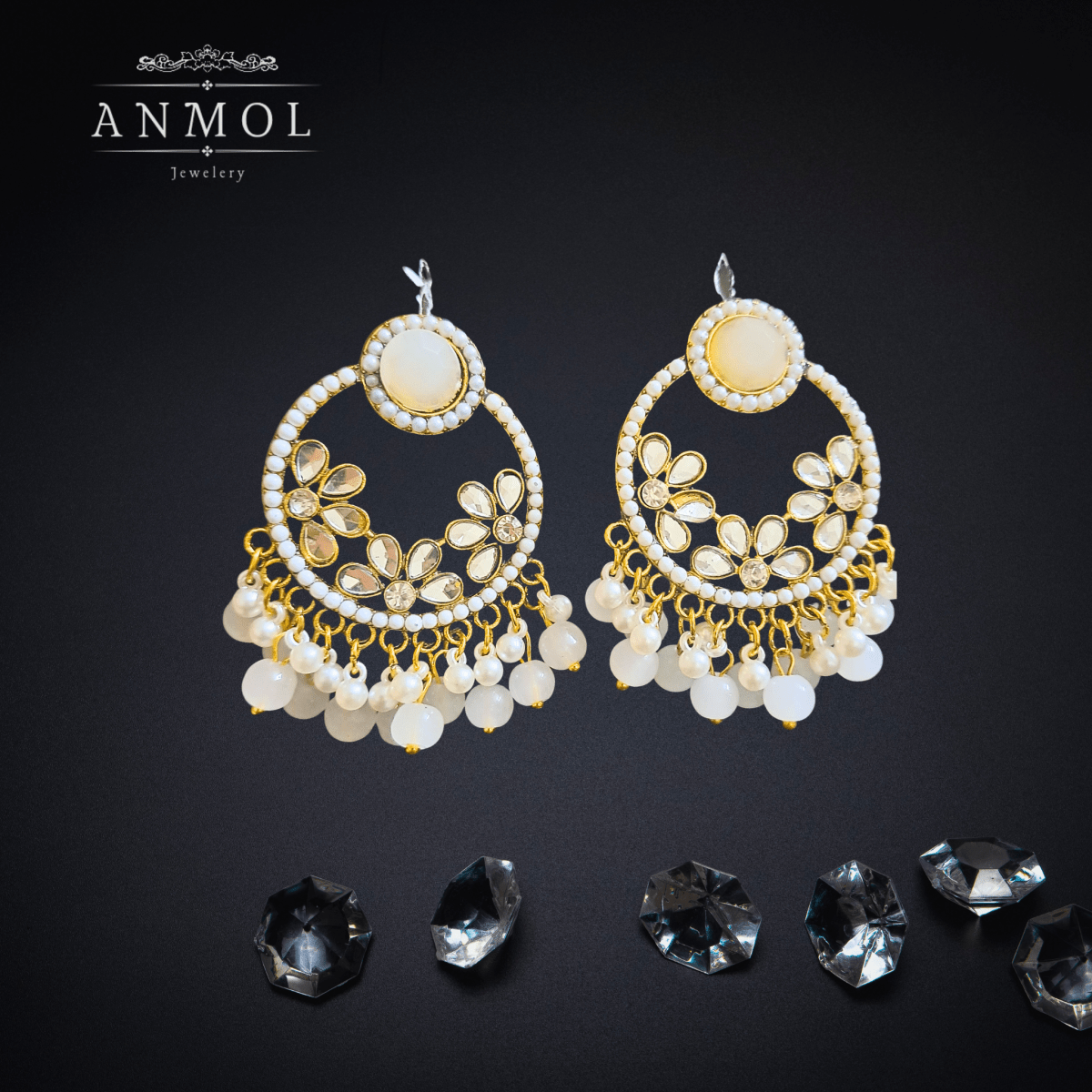 Elegant Bunda Earrings for Women | Traditional & Party Wear - Anmol Jewellery Anmol Jewellery