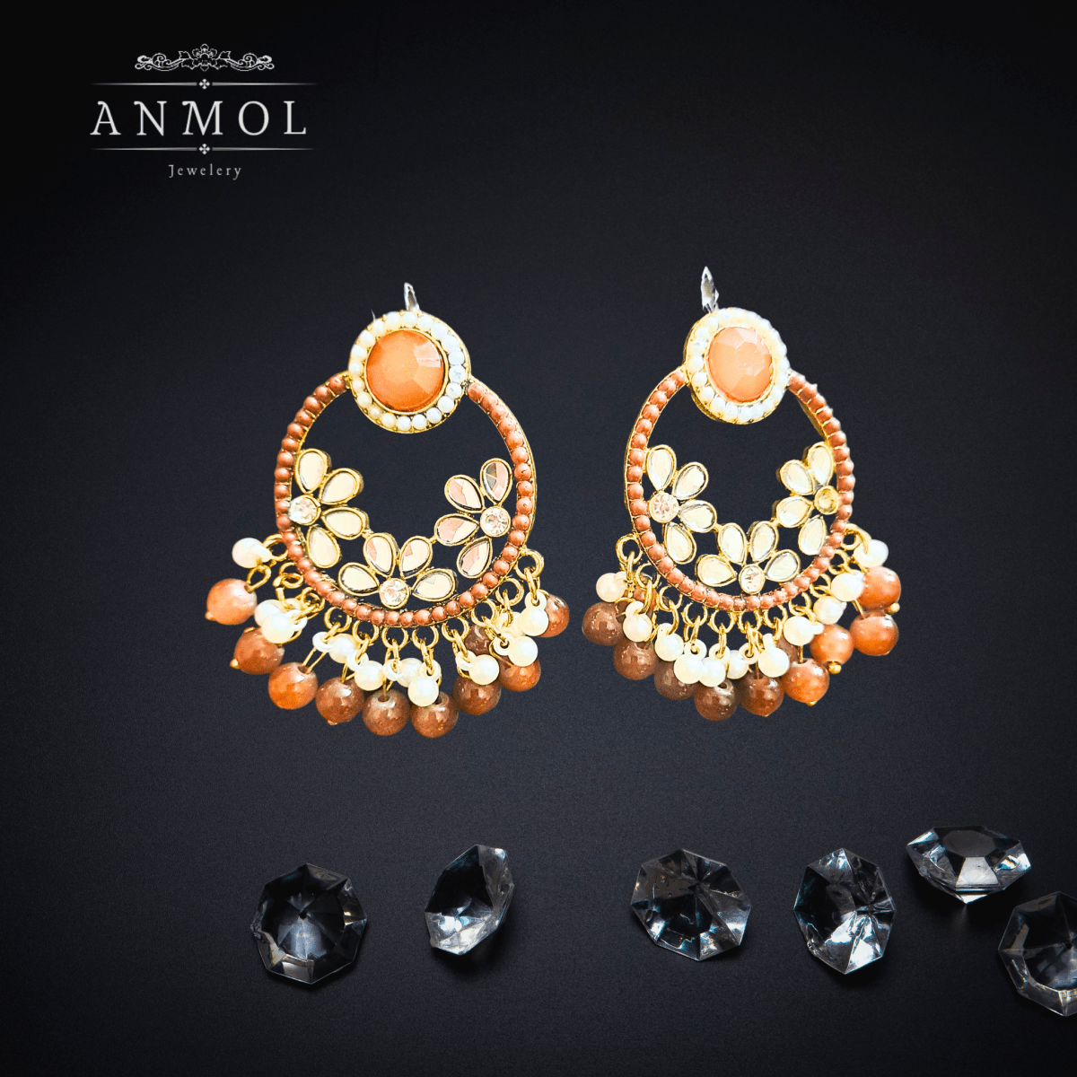 Elegant Bunda Earrings for Women | Traditional & Party Wear - Anmol Jewellery Anmol Jewellery