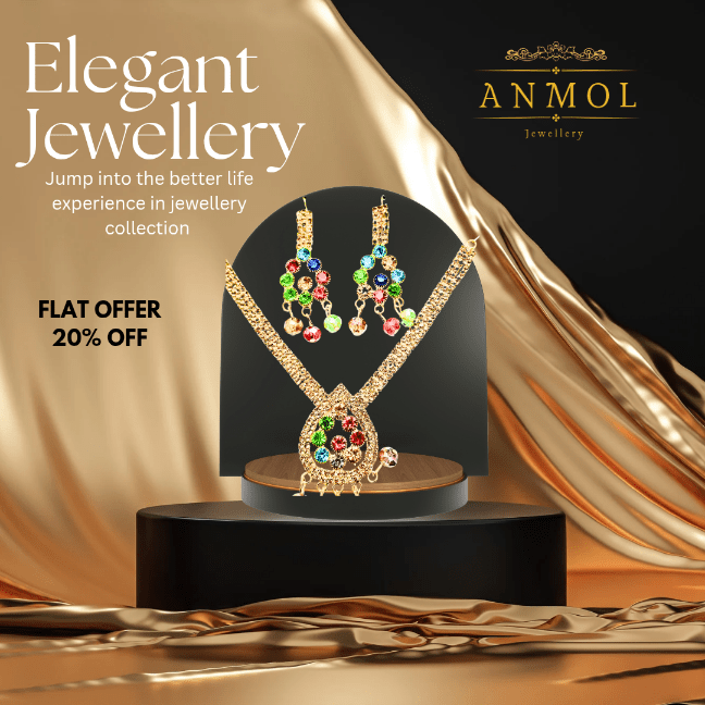 Gemstone Necklace Design - Anmol Jewellery Anmol Jewellery