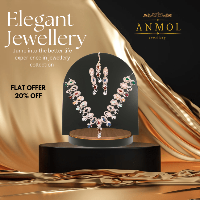 Gemstone Necklace Design - Anmol Jewellery Anmol Jewellery
