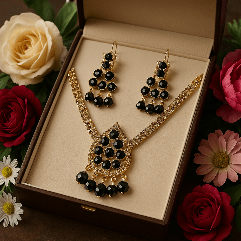 Gemstone Necklace Design - Anmol Jewellery Anmol Jewellery