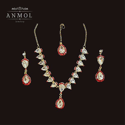 Affordable imitation jewellery necklace set for everyday fashion