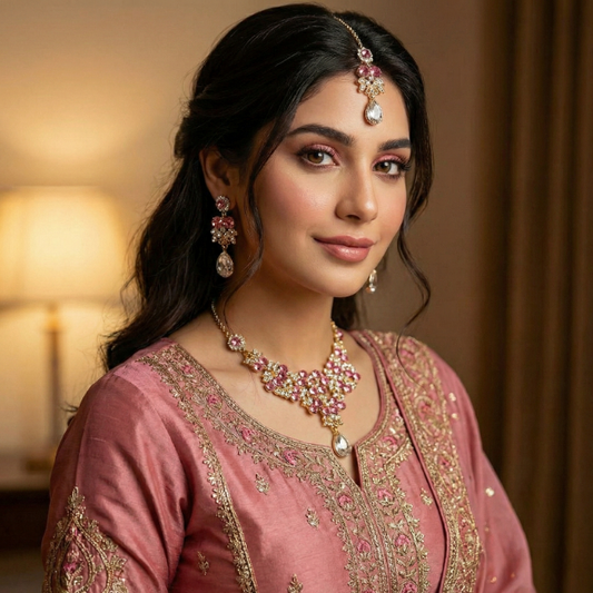 Premium Zircon Necklace Bridal & Formal Wear