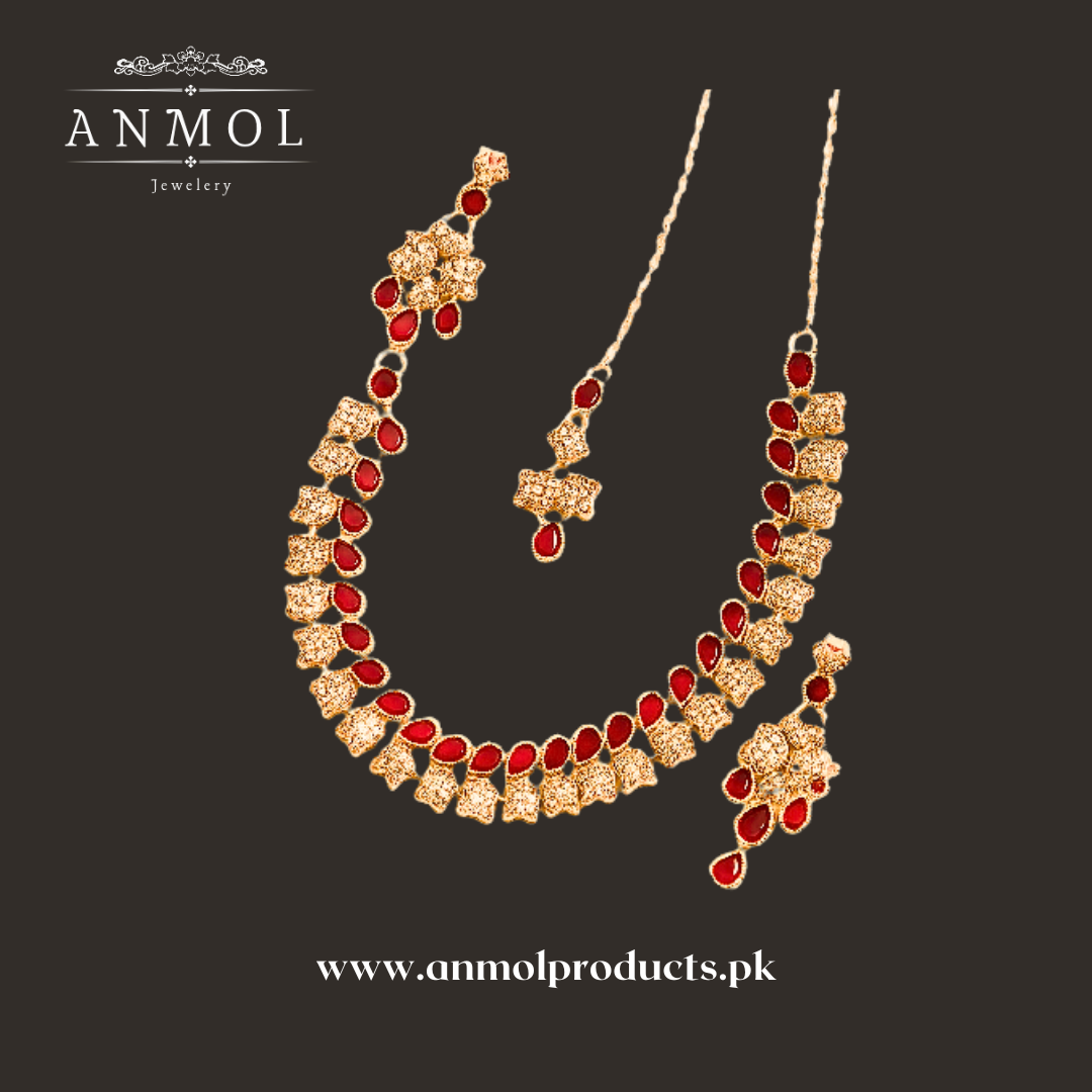 Gold-Plated Necklace for Women Traditional & Party Wear