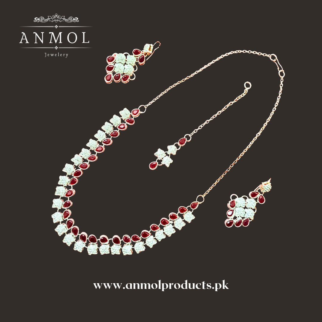 Silver-Plated Necklace Design for a special occasion