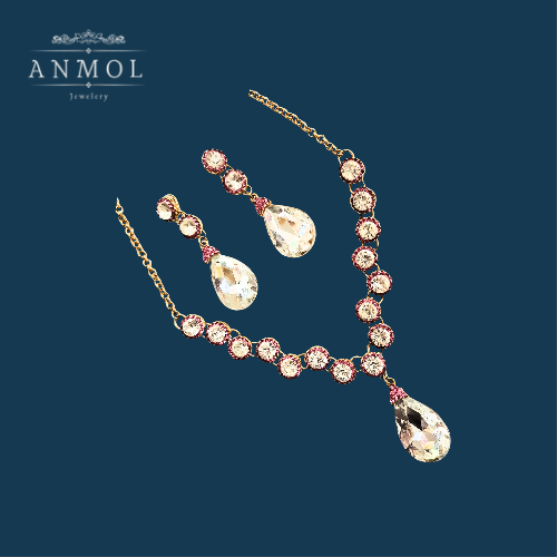 Affordable imitation jewelry necklace set for everyday fashion