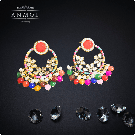 Elegant Bunda Earrings for Women | Traditional & Party Wear - Anmol Jewellery Anmol Jewellery