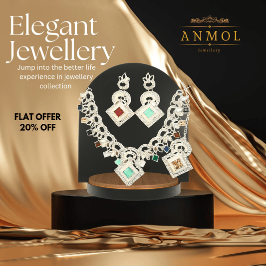 Elegant Necklace Design - Anmol Jewellery Anmol Jewellery