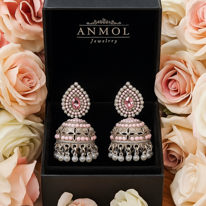 Jhumka Earrings for party wear - Anmol Jewellery
