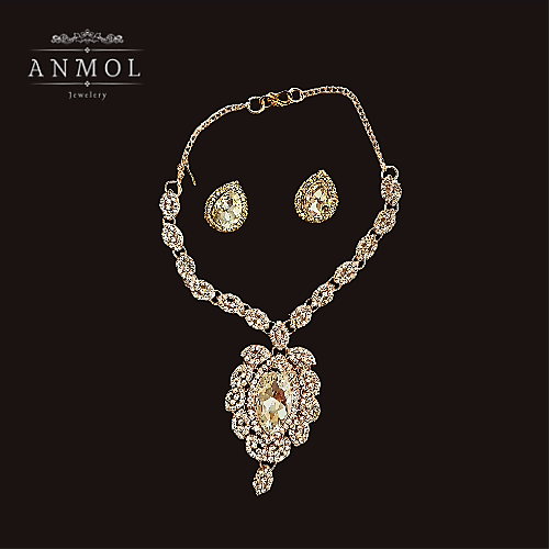 Elegant Gold Plated Necklace for Women – Party Wear Jewellery Design