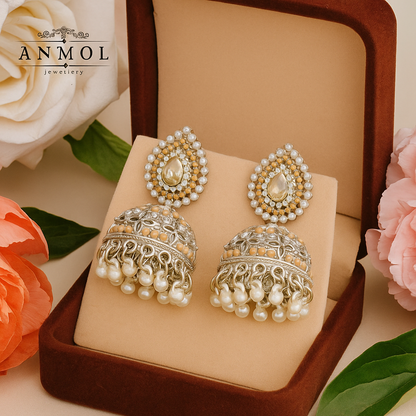 Jhumka Earrings for party wear - Anmol Jewellery