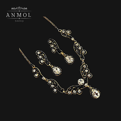 Handmade Artificial Necklace Set – Traditional Pakistani Jewelry