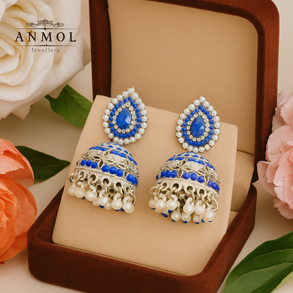 Jhumka Earrings for party wear - Anmol Jewellery