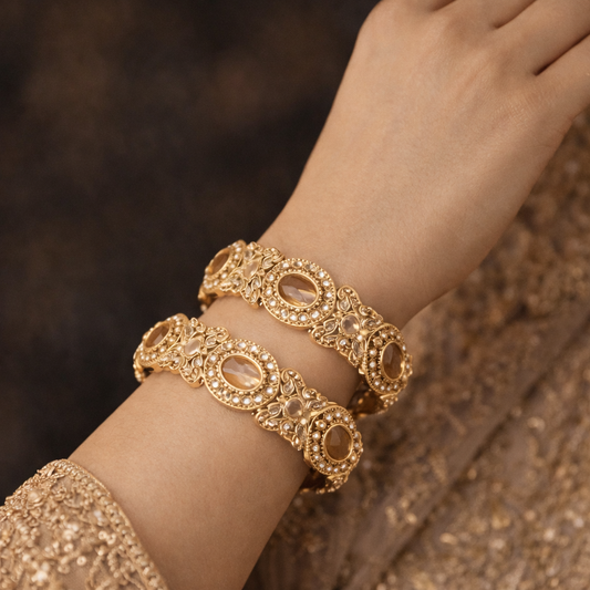 Bangles Gold-Plated design